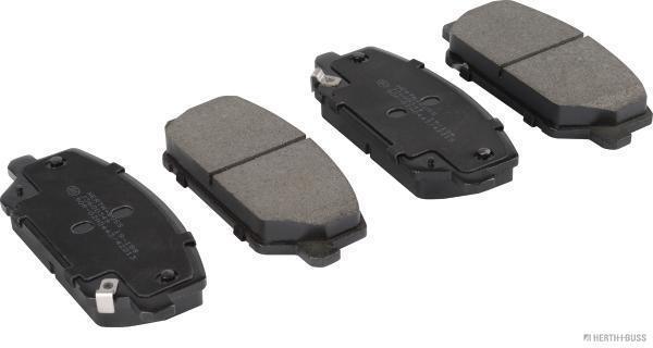 Jeu de 4 plaquettes de frein HERTH+BUSS JAKOPARTS ref. J3600349