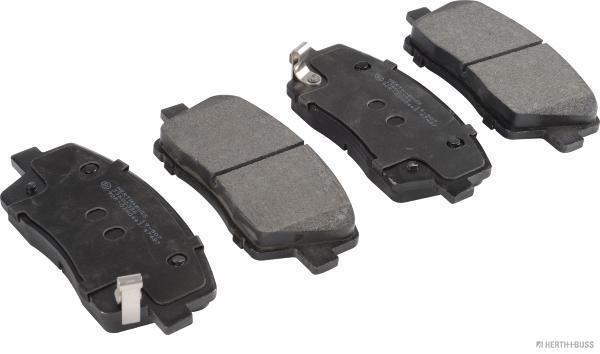 Jeu de 4 plaquettes de frein HERTH+BUSS JAKOPARTS J3600356