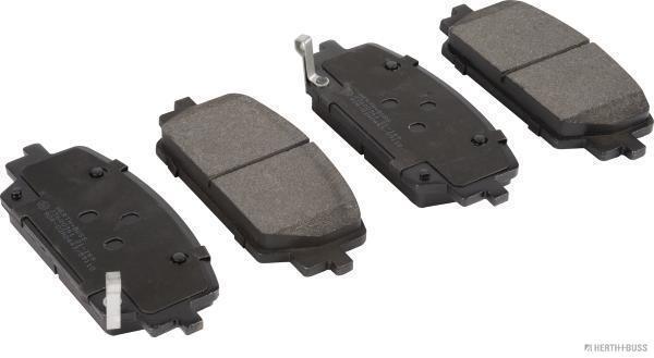 Jeu de 4 plaquettes de frein HERTH+BUSS JAKOPARTS J3600361