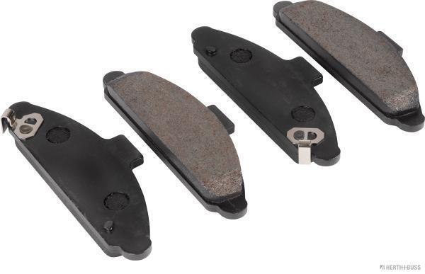 Jeu de 4 plaquettes de frein HERTH+BUSS JAKOPARTS J3600503
