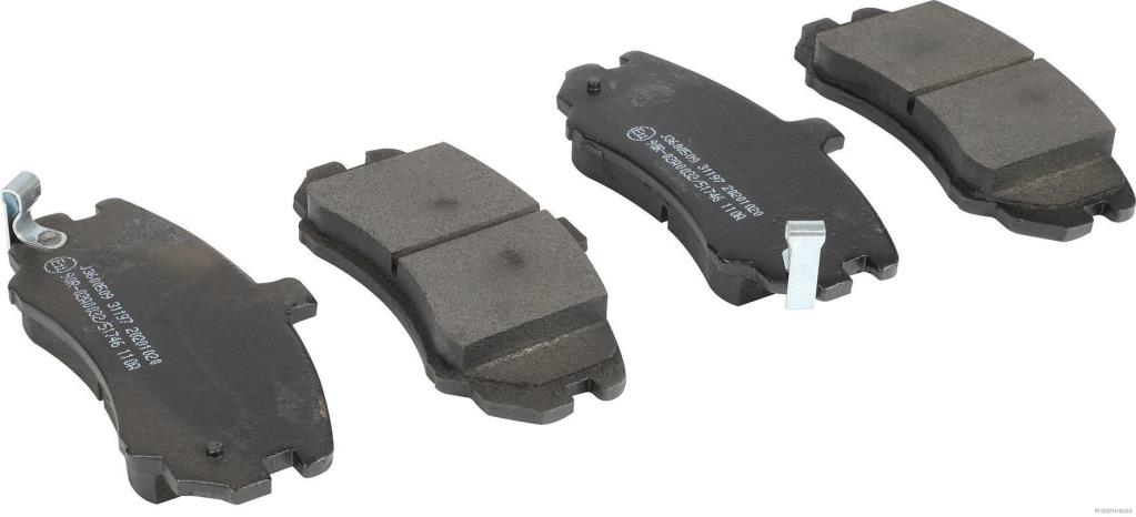 Jeu de 4 plaquettes de frein HERTH+BUSS JAKOPARTS J3600509