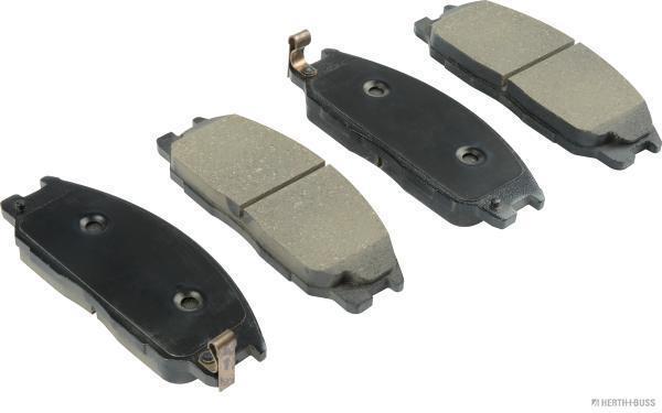 Jeu de 4 plaquettes de frein HERTH+BUSS JAKOPARTS J3600527