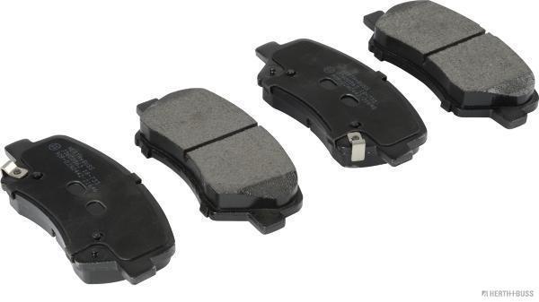 Jeu de 4 plaquettes de frein HERTH+BUSS JAKOPARTS ref. J3600563