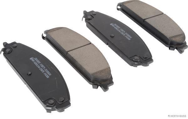 Jeu de 4 plaquettes de frein HERTH+BUSS JAKOPARTS J3600805