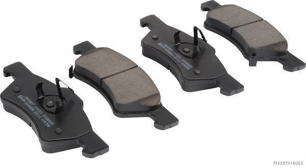 Jeu de 4 plaquettes de frein HERTH+BUSS JAKOPARTS J3600807