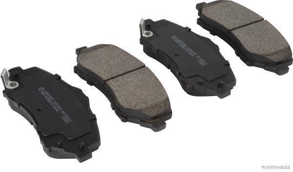 Jeu de 4 plaquettes de frein HERTH+BUSS JAKOPARTS J3600808