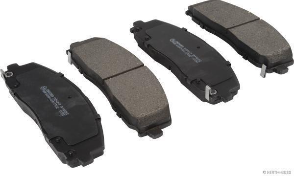 Jeu de 4 plaquettes de frein HERTH+BUSS JAKOPARTS J3600809