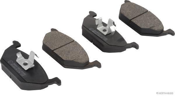 Jeu de 4 plaquettes de frein HERTH+BUSS JAKOPARTS J3600814