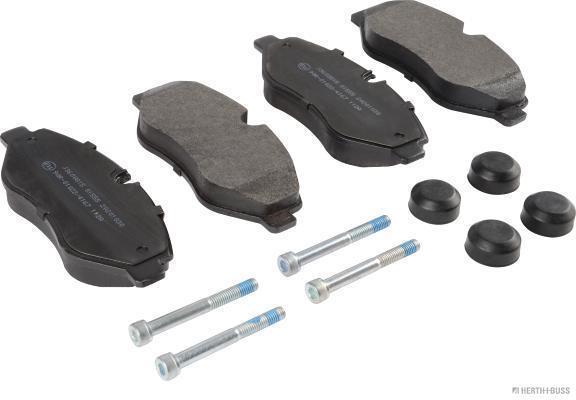 Jeu de 4 plaquettes de frein HERTH+BUSS JAKOPARTS J3600815