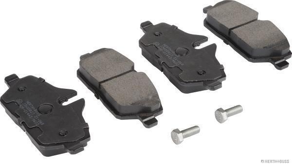 Jeu de 4 plaquettes de frein HERTH+BUSS JAKOPARTS J3600823