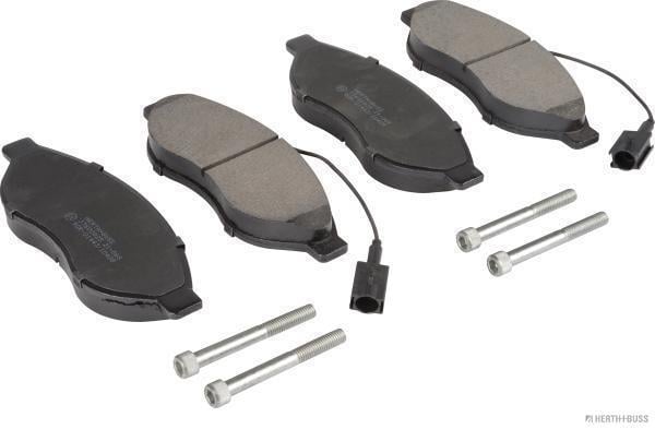 Jeu de 4 plaquettes de frein HERTH+BUSS JAKOPARTS J3600825