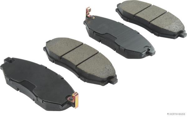 Jeu de 4 plaquettes de frein HERTH+BUSS JAKOPARTS ref. J3600916