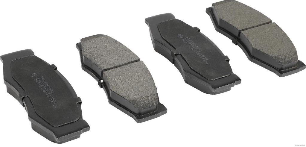 Jeu de 4 plaquettes de frein HERTH+BUSS JAKOPARTS J3601011