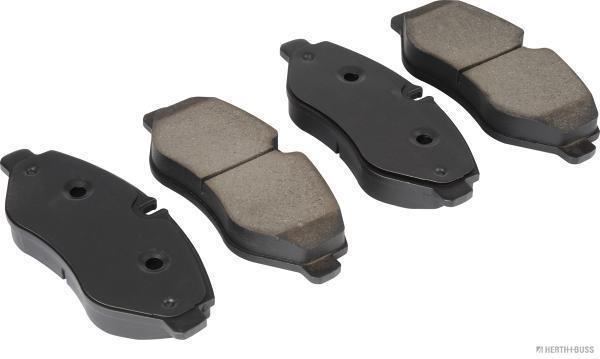 Jeu de 4 plaquettes de frein HERTH+BUSS JAKOPARTS ref. J3601014