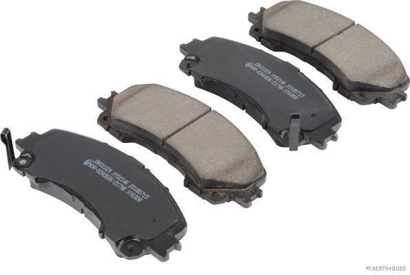 Jeu de 4 plaquettes de frein HERTH+BUSS JAKOPARTS ref. J3601029