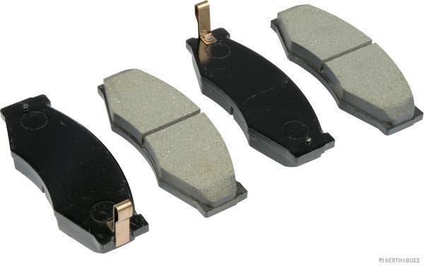 Jeu de 4 plaquettes de frein HERTH+BUSS JAKOPARTS J3601033
