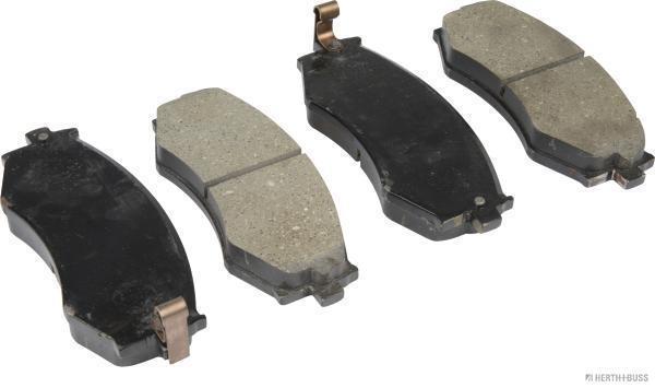 Jeu de 4 plaquettes de frein HERTH+BUSS JAKOPARTS J3601042