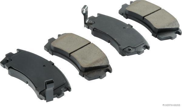 Jeu de 4 plaquettes de frein HERTH+BUSS JAKOPARTS J3601049