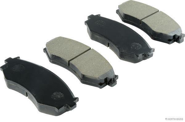 Jeu de 4 plaquettes de frein HERTH+BUSS JAKOPARTS J3601052