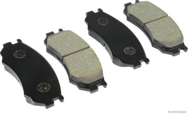 Jeu de 4 plaquettes de frein HERTH+BUSS JAKOPARTS J3601054