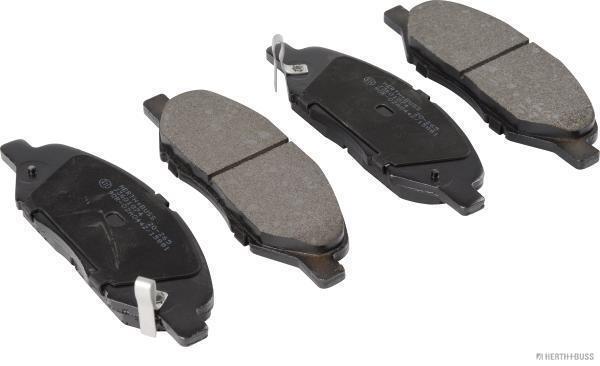 Jeu de 4 plaquettes de frein HERTH+BUSS JAKOPARTS J3601074