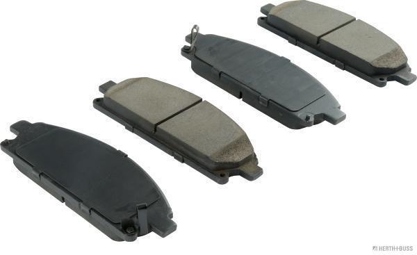 Jeu de 4 plaquettes de frein HERTH+BUSS JAKOPARTS J3601090