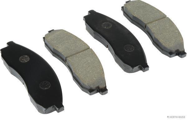 Jeu de 4 plaquettes de frein HERTH+BUSS JAKOPARTS ref. J3601091