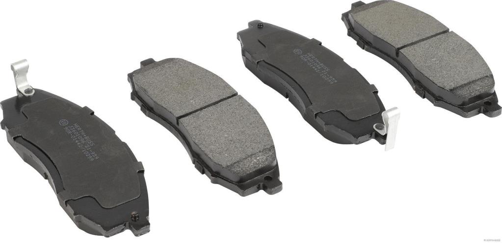 Jeu de 4 plaquettes de frein HERTH+BUSS JAKOPARTS ref. J3601096