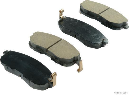 Jeu de 4 plaquettes de frein HERTH+BUSS JAKOPARTS ref. J3601097