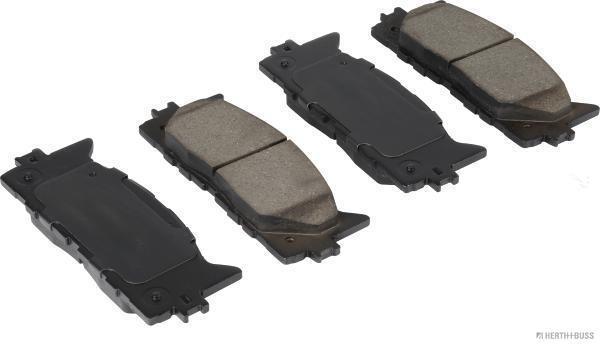 Jeu de 4 plaquettes de frein HERTH+BUSS JAKOPARTS ref. J3602006