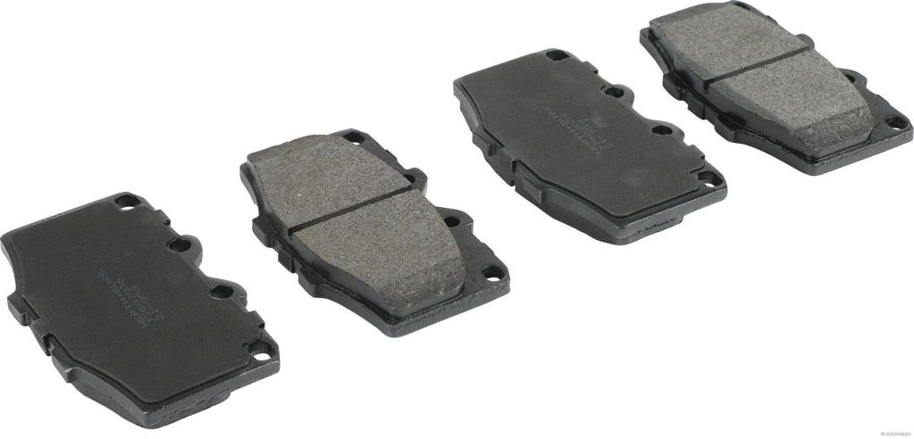 Jeu de 4 plaquettes de frein HERTH+BUSS JAKOPARTS J3602036