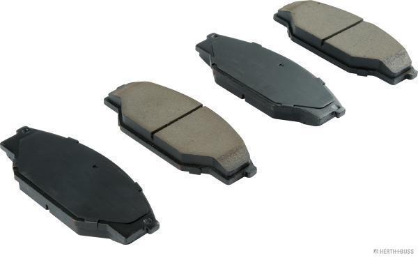 Jeu de 4 plaquettes de frein HERTH+BUSS JAKOPARTS J3602047