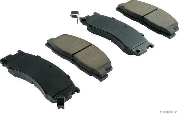 Jeu de 4 plaquettes de frein HERTH+BUSS JAKOPARTS J3602050