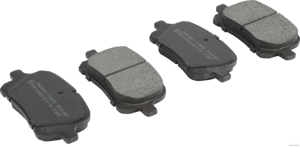 Jeu de 4 plaquettes de frein HERTH+BUSS JAKOPARTS J3602081