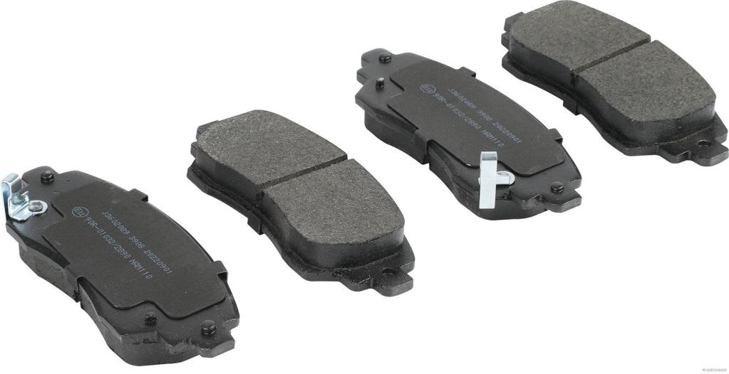 Jeu de 4 plaquettes de frein HERTH+BUSS JAKOPARTS J3602089