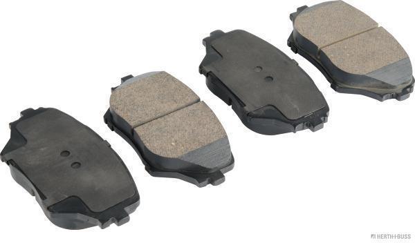 Jeu de 4 plaquettes de frein HERTH+BUSS JAKOPARTS J3602092