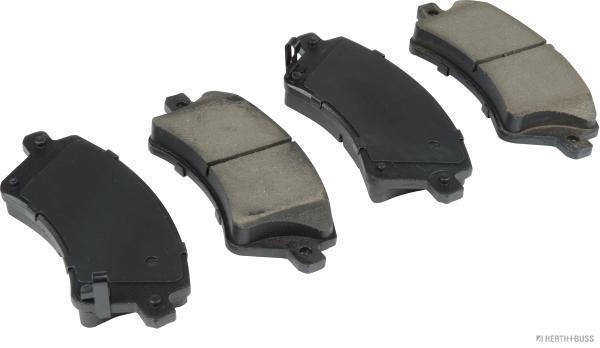 Jeu de 4 plaquettes de frein HERTH+BUSS JAKOPARTS J3602101