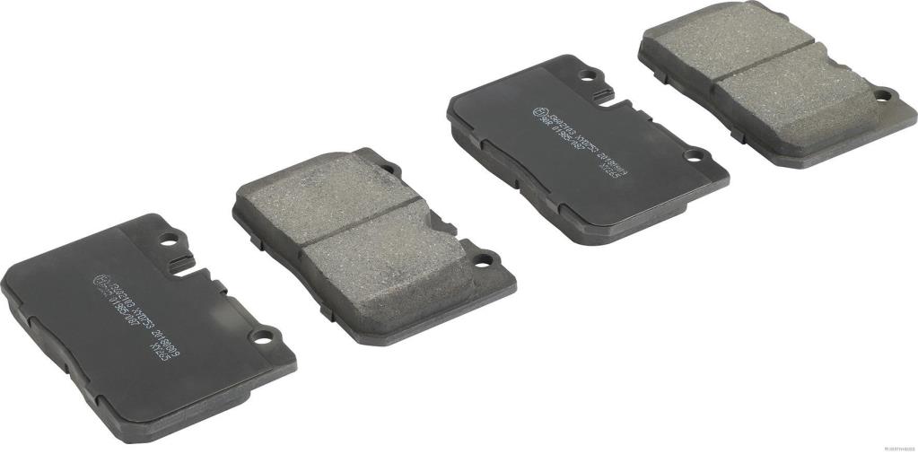 Jeu de 4 plaquettes de frein HERTH+BUSS JAKOPARTS J3602103