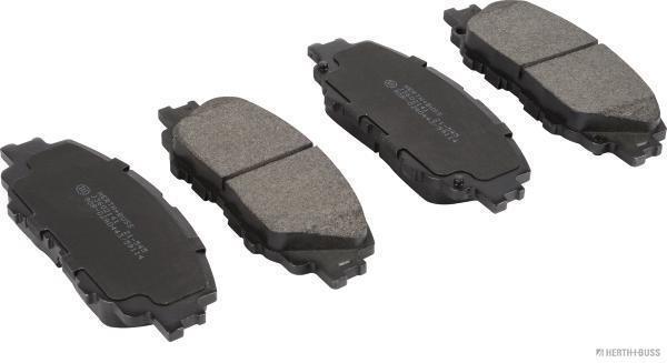 Jeu de 4 plaquettes de frein HERTH+BUSS JAKOPARTS J3602141