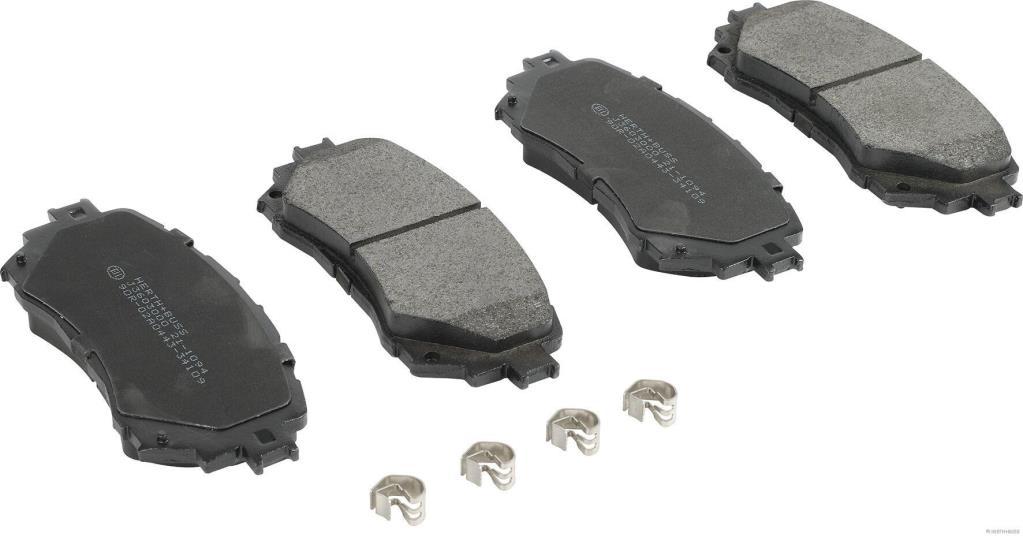 Jeu de 4 plaquettes de frein HERTH+BUSS JAKOPARTS J3603000
