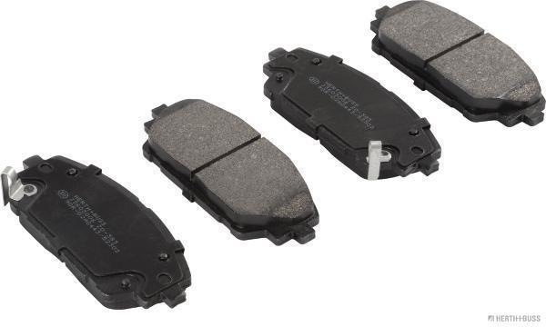 Jeu de 4 plaquettes de frein HERTH+BUSS JAKOPARTS J3603006