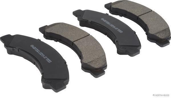 Jeu de 4 plaquettes de frein HERTH+BUSS JAKOPARTS ref. J3603009