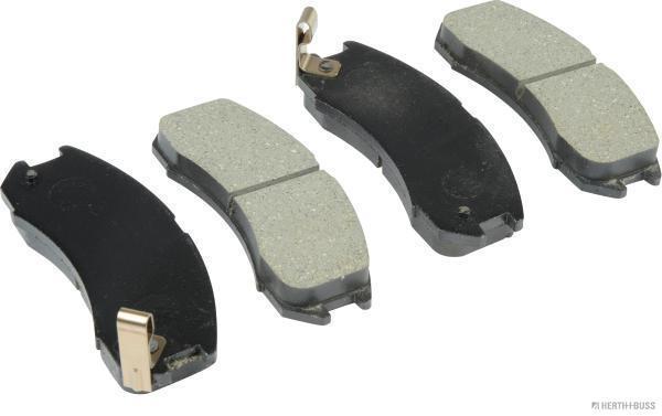 Jeu de 4 plaquettes de frein HERTH+BUSS JAKOPARTS J3603031