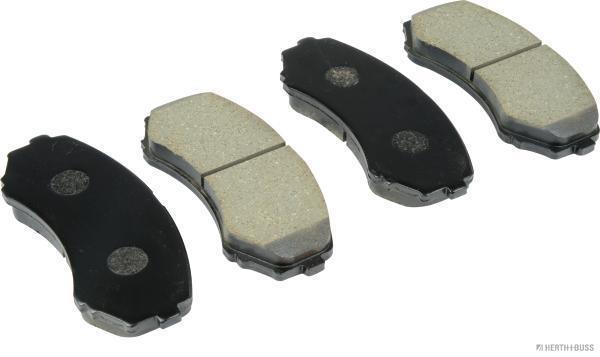 Jeu de 4 plaquettes de frein HERTH+BUSS JAKOPARTS J3603070