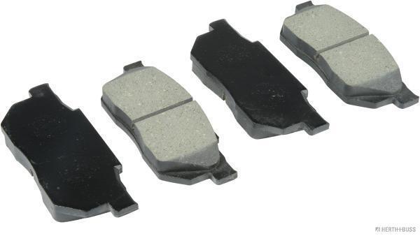 Jeu de 4 plaquettes de frein HERTH+BUSS JAKOPARTS J3604014