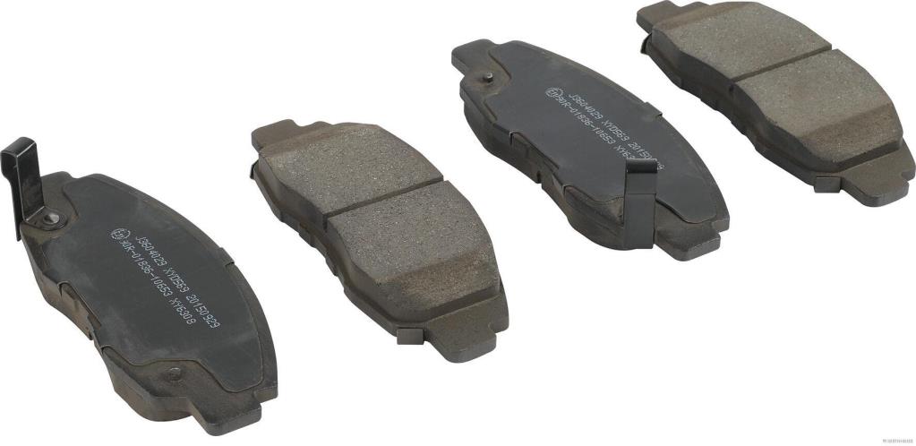 Jeu de 4 plaquettes de frein HERTH+BUSS JAKOPARTS J3604029