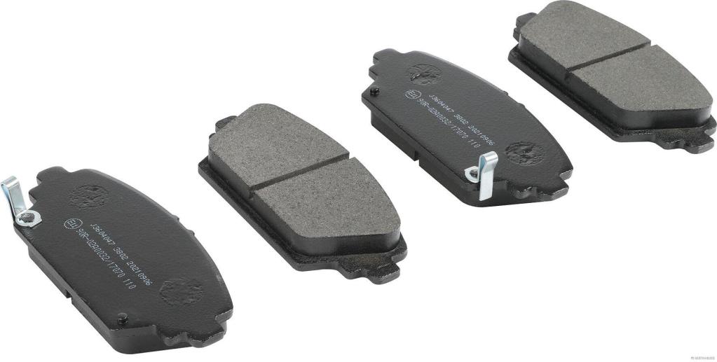 Jeu de 4 plaquettes de frein HERTH+BUSS JAKOPARTS J3604047