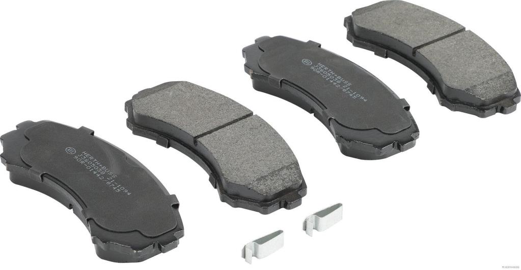 Jeu de 4 plaquettes de frein HERTH+BUSS JAKOPARTS J3605038