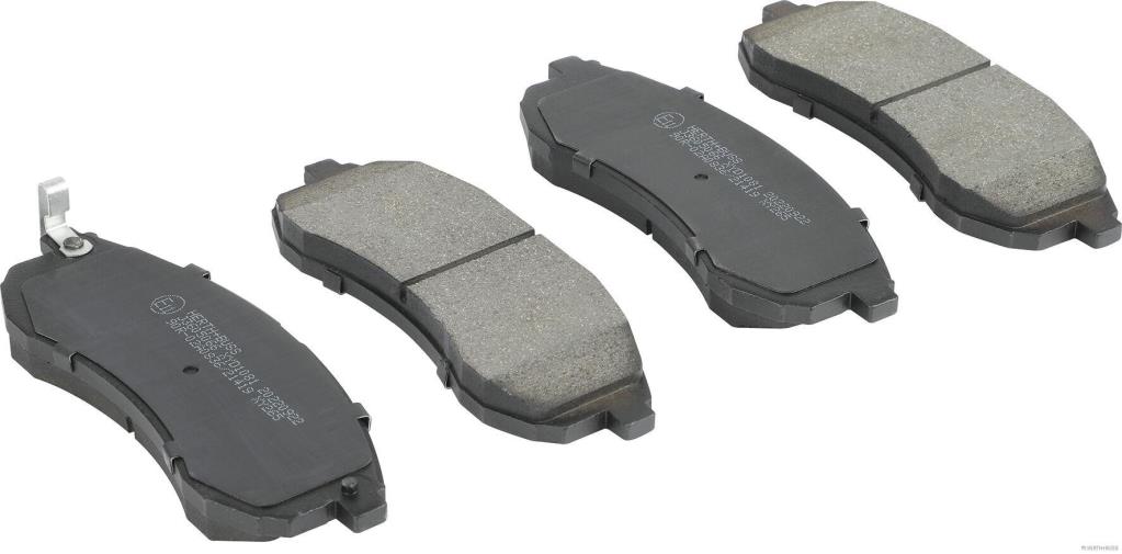 Jeu de 4 plaquettes de frein HERTH+BUSS JAKOPARTS ref. J3605066