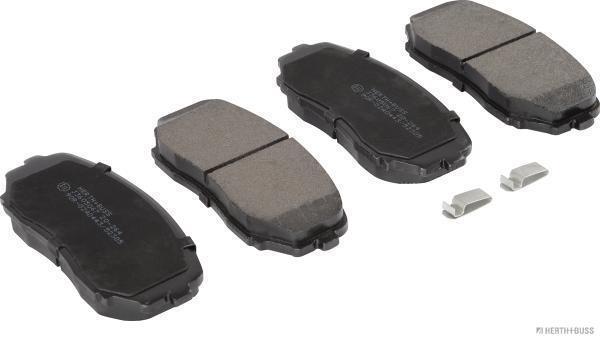 Jeu de 4 plaquettes de frein HERTH+BUSS JAKOPARTS J3605067